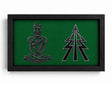 Double Military Cap Badge Display Frame | MOD Licensed