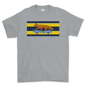 Queens Own Yeomanry Colours Printed T-Shirt