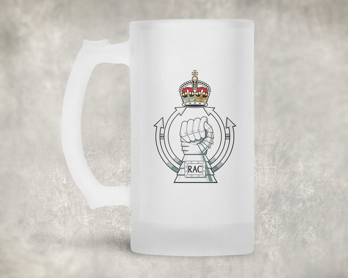 Royal Armoured Corps Frosted Stein - King's Crown
