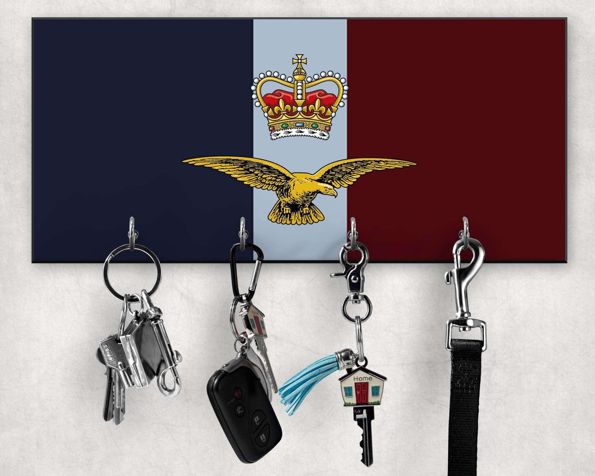 RAF Eagle & Crown - Wooden Key/Beret Hook