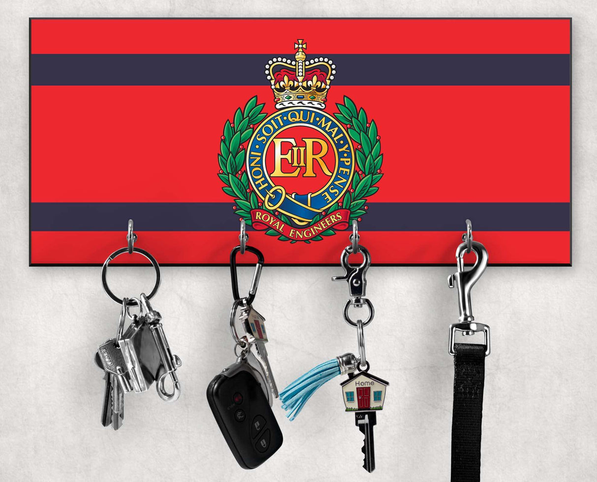 Royal Engineers - Wooden Key/Beret Hook