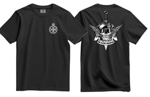 Royal Green Jackets Black Mafia Double Print T-Shirt