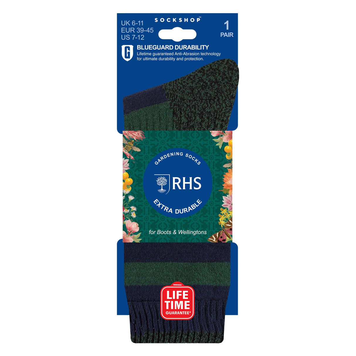 Mens Heavy Duty Thick Boot Socks Long Lasting Gardening Crew Socks
