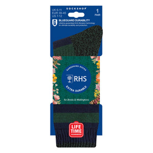 Mens Heavy Duty Thick Boot Socks Long Lasting Gardening Crew Socks