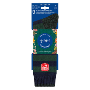 Mens Long Heavy Duty Thick Boot Socks Long Lasting Gardening Wellington Socks