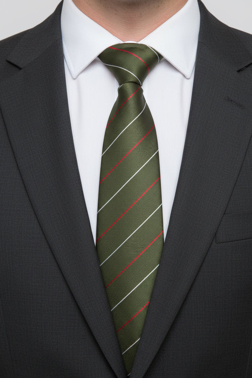 The Royal Berkshire Regiment Regimental Tie