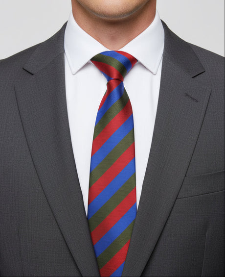 The Royal Welsh (RWR) Regimental Tie