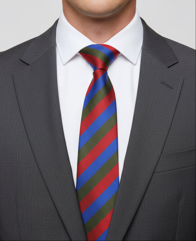 The Royal Welsh (RWR) Regimental Tie
