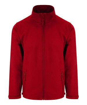 Red jacket on a white background