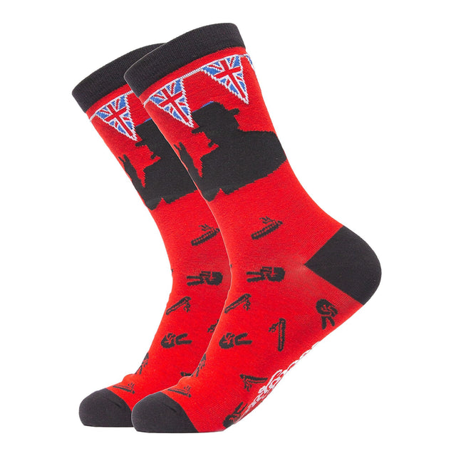 Winston Churchill Crew Cotton Socks