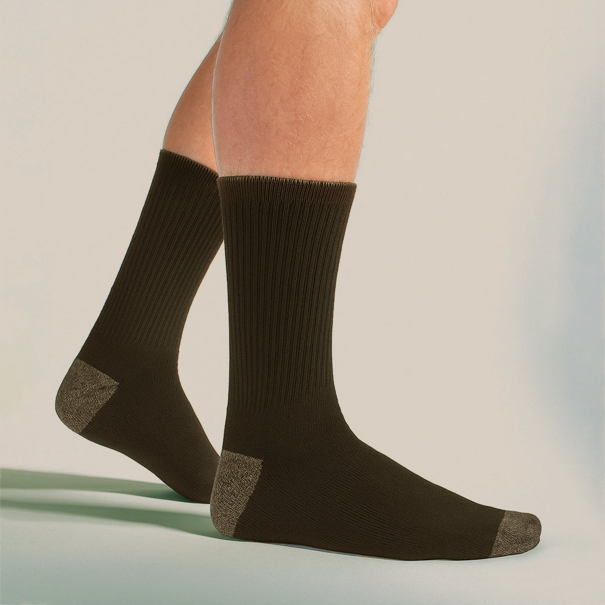 3 Pairs Mens Water Repellent Midweight Outdoor Socks for Hiking & Walking