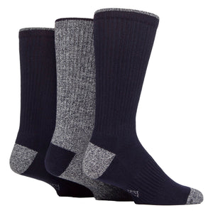 6 Pairs Mens Water Repellent Midweight Outdoor Socks for Hiking & Walking