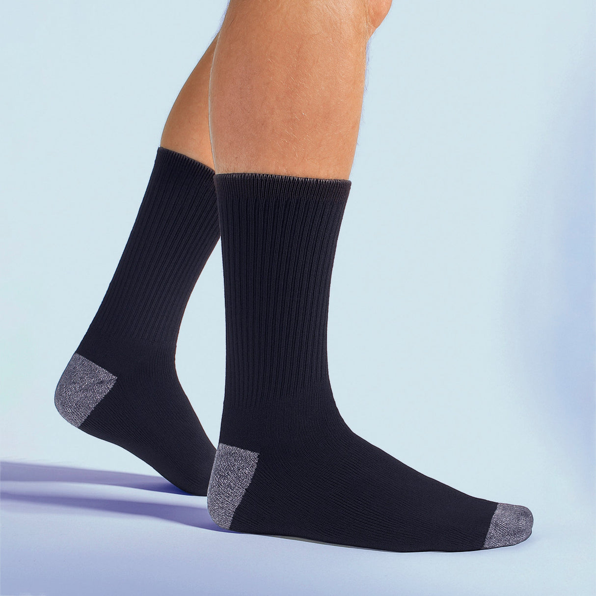 6 Pairs Mens Water Repellent Midweight Outdoor Socks for Hiking & Walking