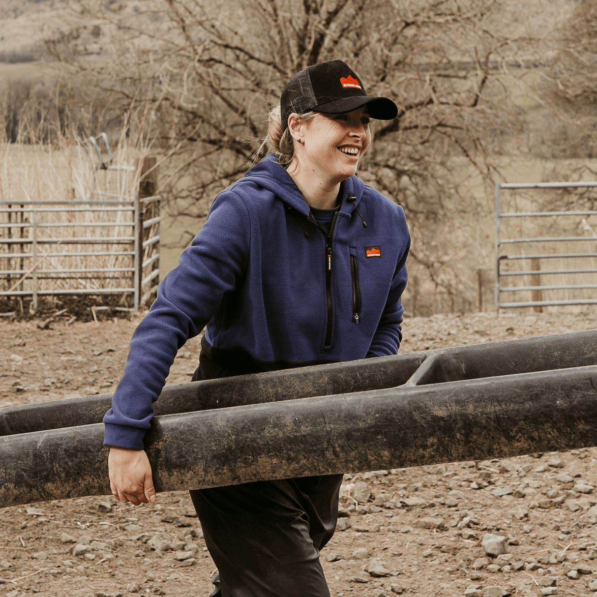 Sugar Loaf Dawnbreaker Polar Fleece Hoodie - Indigo Blue