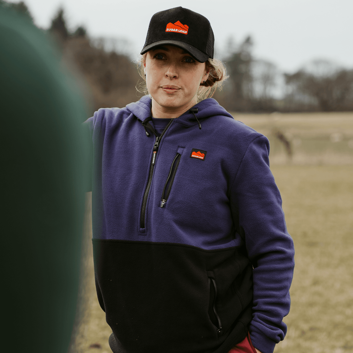 Sugar Loaf Dawnbreaker Polar Fleece Hoodie - Indigo Blue