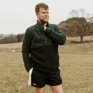 Sugar Loaf Horizon Polar Fleece Half Zip - Green