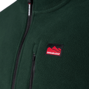 Sugar Loaf Horizon Polar Fleece Half Zip - Green