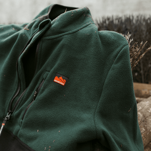 Sugar Loaf Horizon Polar Fleece Half Zip - Green