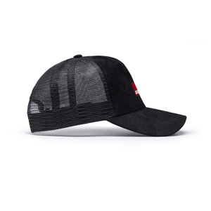 Sugar Loaf Suede Cap - Black