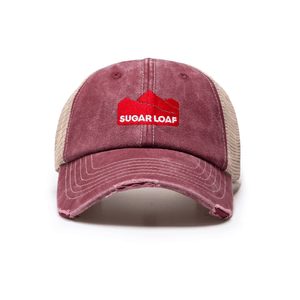 Sugar Loaf Station Cap - Washed Red