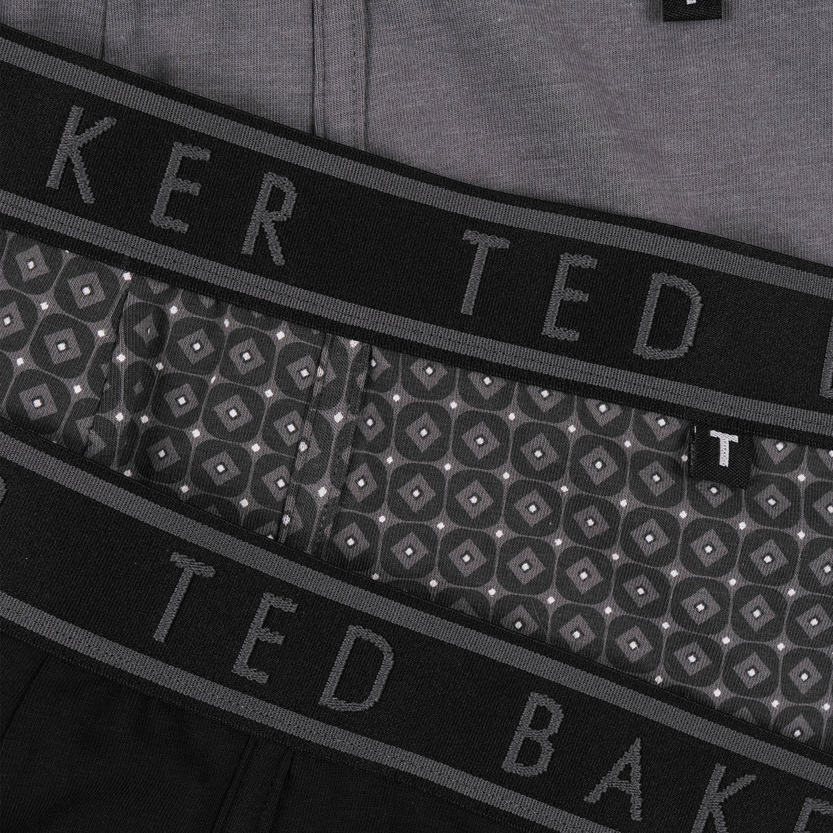 Ted Baker 3 Pack Mens Soft Breathable Cotton Boxer Brief Underwear