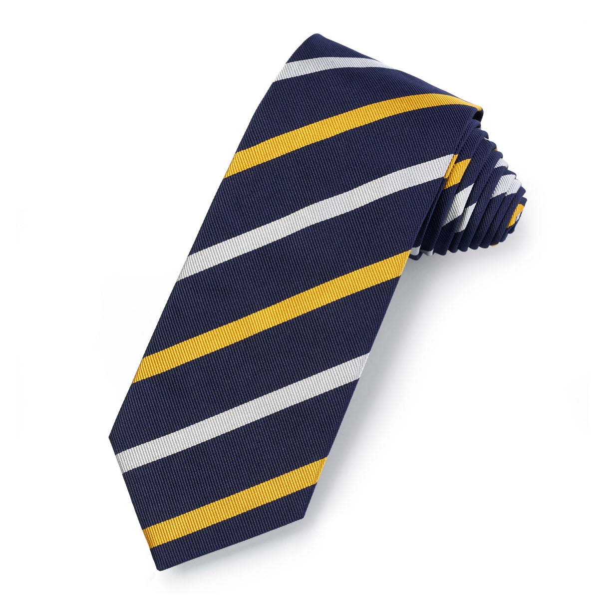 Bombay Grenadiers Three-Fold Silk Reppe Tie 