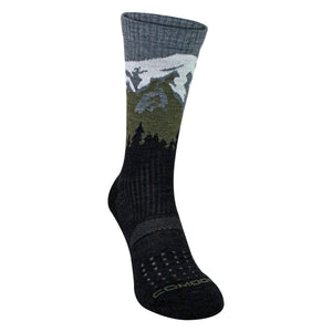Mens Ladies Light Performance Crew Merino Wool Socks Trekking Socks