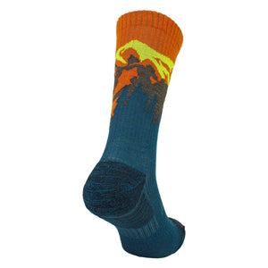Mens Ladies Light Performance Crew Merino Wool Socks Trekking Socks