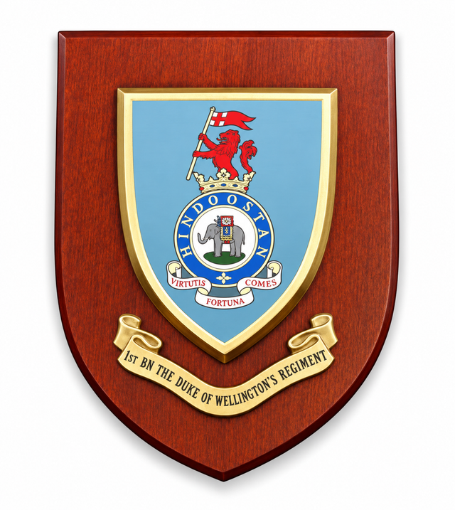 The Duke of Wellington's Regiment - Wall Shield Plaque 