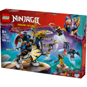 Lego Ninjago 71843 Rogue's Mech Dragon Rider Playset for Ages 8 and Up
