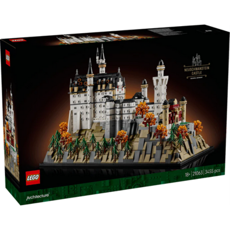 Lego Architecture 21063 Neuschwanstein Castle Set for Adults Ages 18+