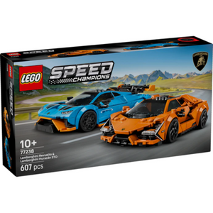 Lego Speed Champions 77238 Lamborghini Revuelto & Huracán STO Ages 10+