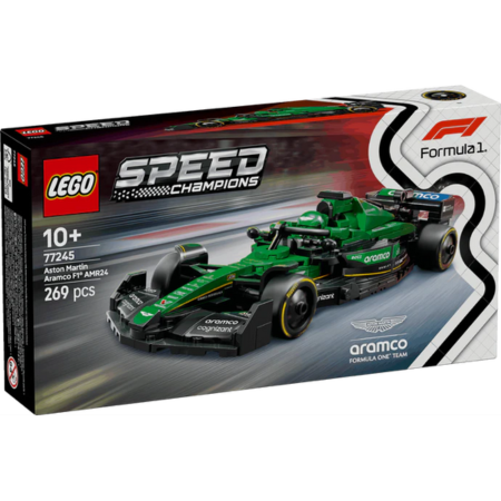 Lego Speed Champions 77245 Aston Martin Aramco F1 AMR24 for Ages 10+