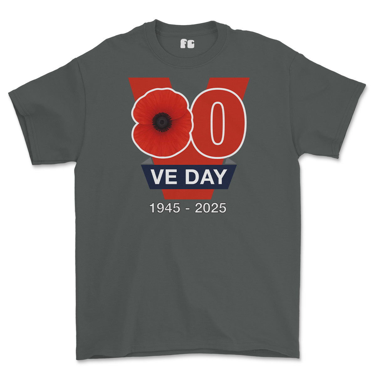VE Day 80 Commemorative Printed T-Shirt
