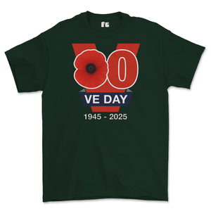 VE Day 80 Commemorative Printed T-Shirt