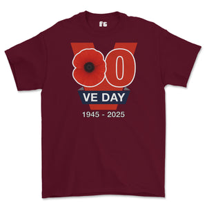 VE Day 80 Commemorative Printed T-Shirt