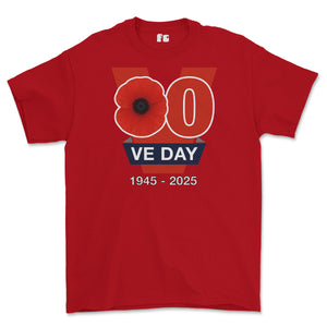 VE Day 80 Commemorative Printed T-Shirt