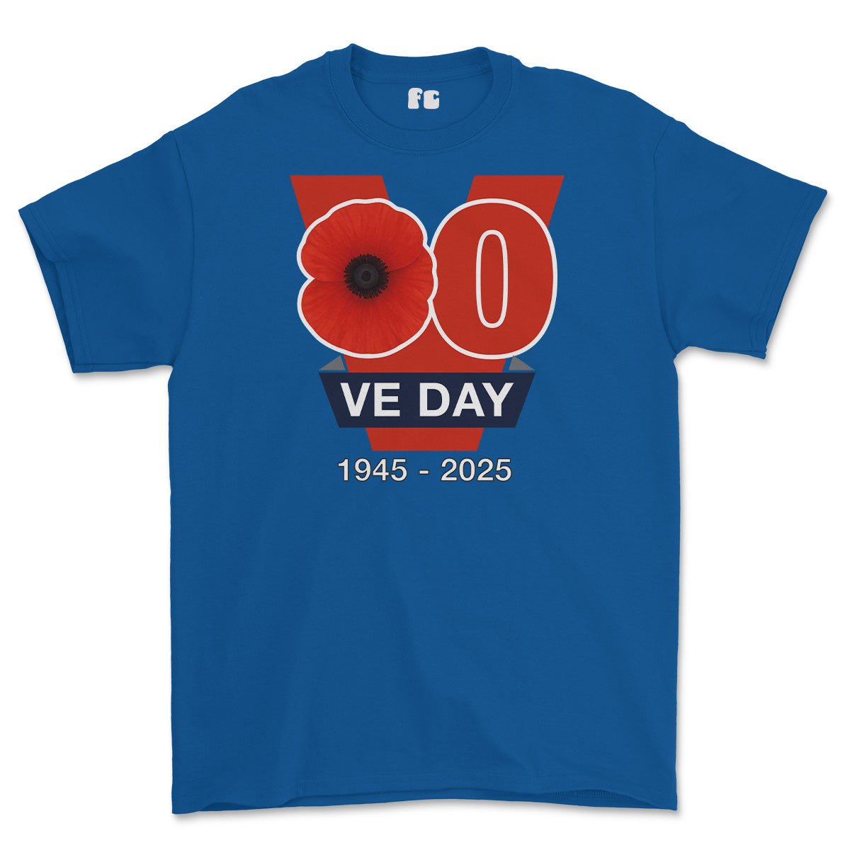 VE Day 80 Commemorative Printed T-Shirt