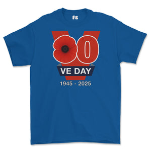VE Day 80 Commemorative Printed T-Shirt
