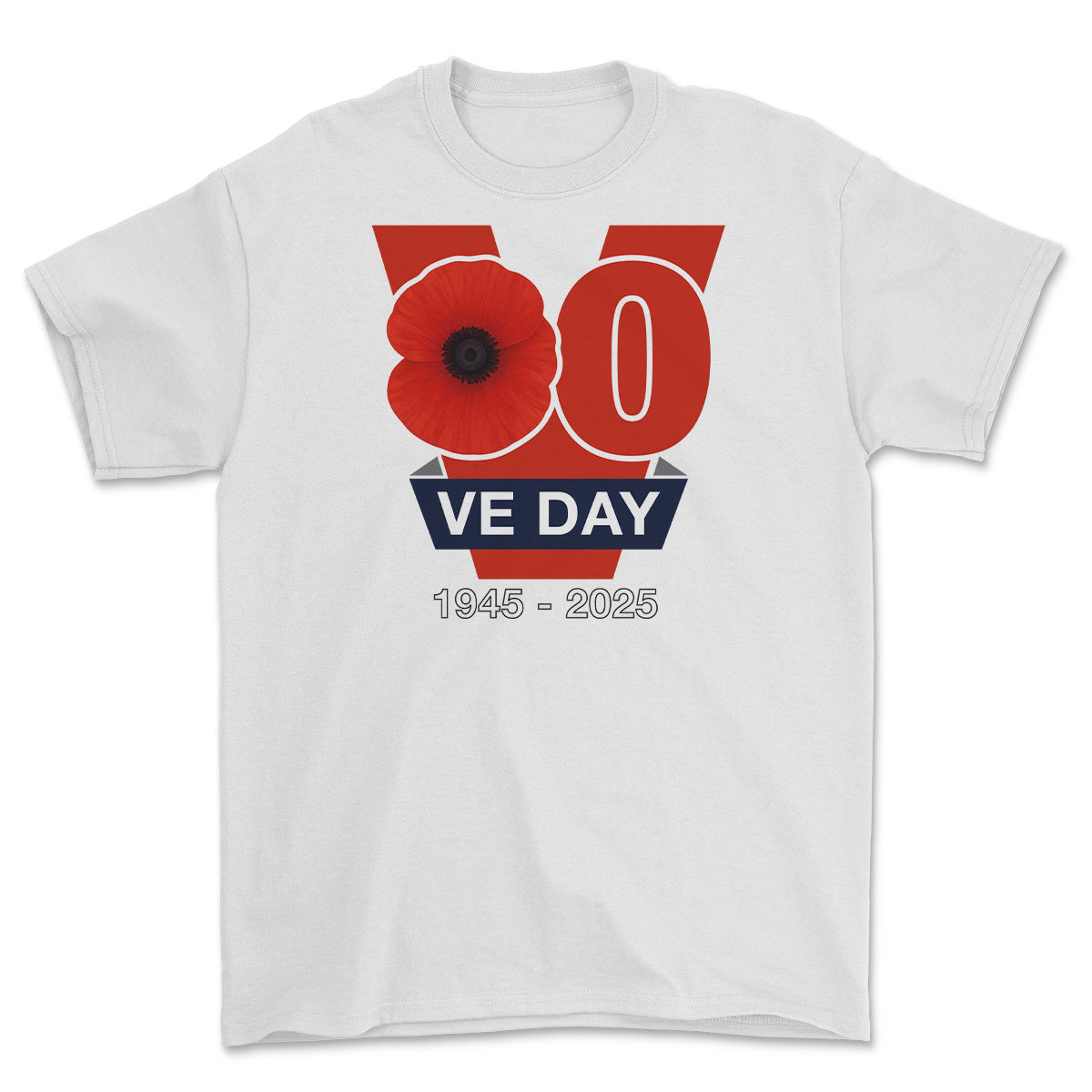 VE Day 80 Commemorative Printed T-Shirt