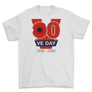 VE Day 80 Commemorative Printed T-Shirt