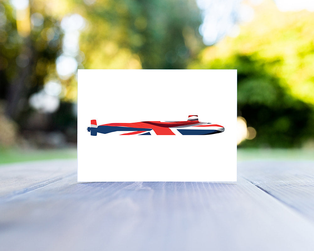 Vanguard Class Union Flag Greeting Card