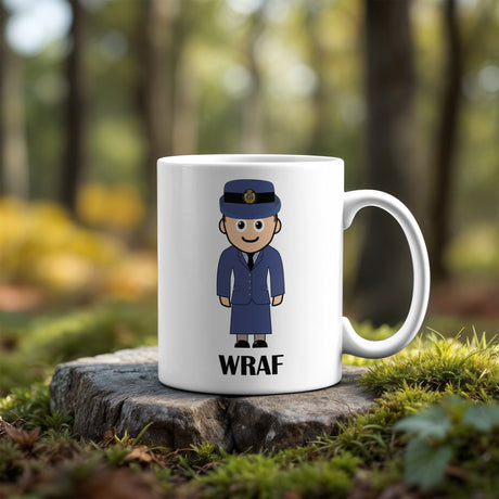 WRAF Cartoon Mug