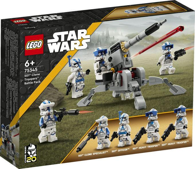 Lego Stars Wars 75345 501st Clone Troopers Battle Pack for Ages 6 & Up