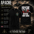 Army Air Corps Apache Double Side Printed T-Shirt
