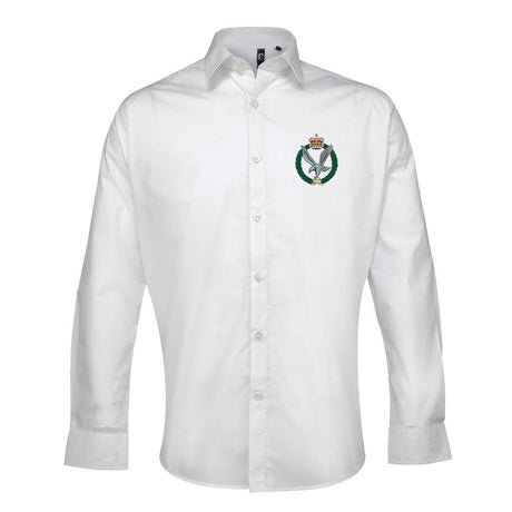 Army Air Corps Embroidered Long Sleeve Oxford Shirt