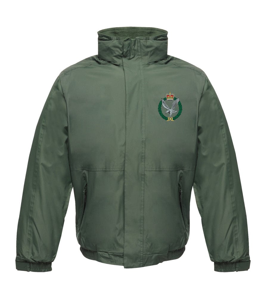 Army Air Corps Embroidered Regatta Waterproof Insulated Jacket