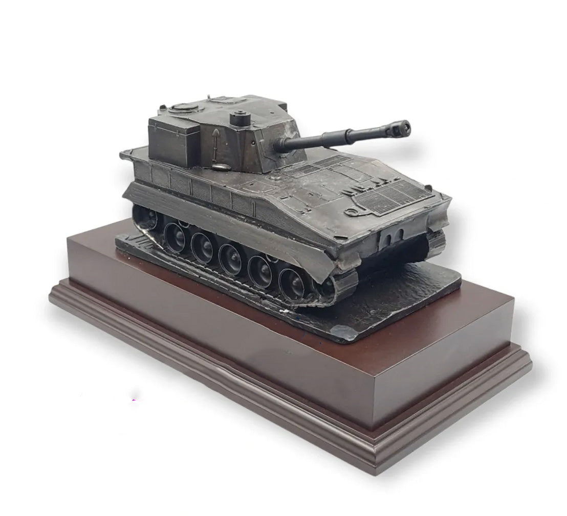 Abbot FV433 Self Propelled Gun Cold Cast Bronze Statue