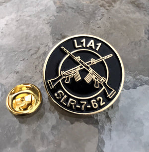 SLR 7.62 Pin Badge