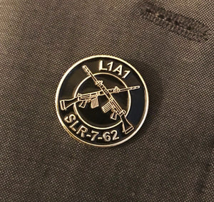 SLR 7.62 Pin Badge